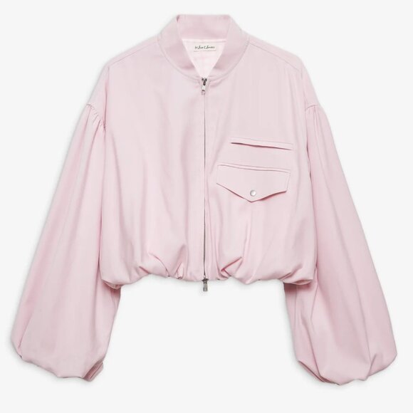 $239 NWT Pink For Love And Lemons “Elanah” Zip Up Jacket Sz X-Large - Picture 1 of 11